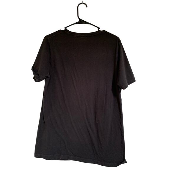 AC DC World Tour 77 JunkFood Band Tee Unisex Size Small Black Graphic T Shirt - Picture 2 of 8